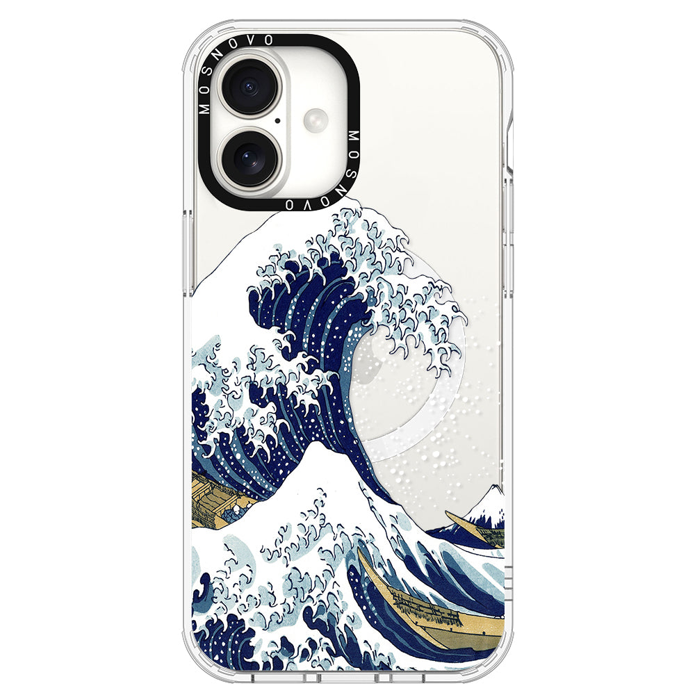 Great Wave Phone Case - iPhone 16 Plus Case - MOSNOVO