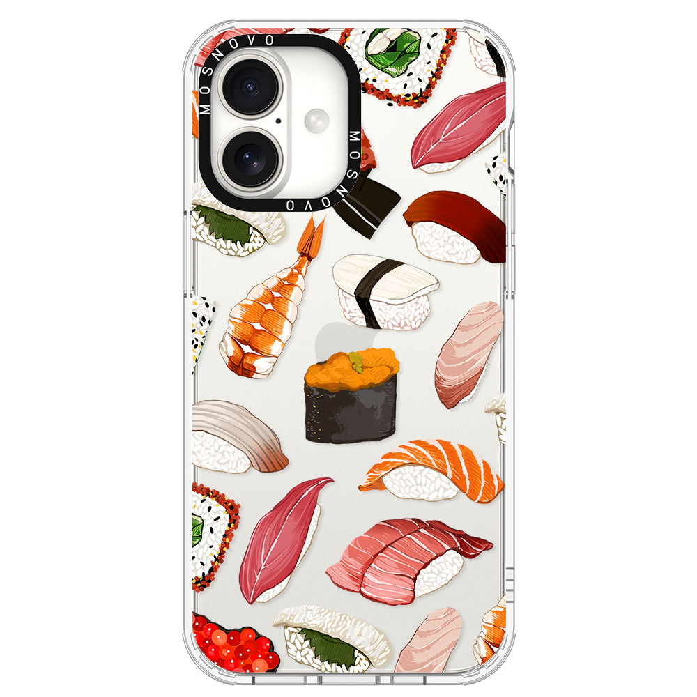 Mixed Sushi Phone Case - iPhone 16 Plus Case - MOSNOVO