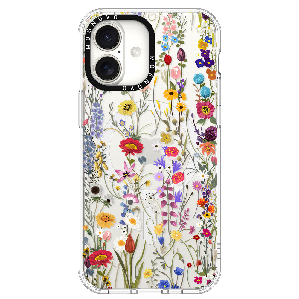 Summer Meadow Phone Case - iPhone 16 Plus Case - MOSNOVO