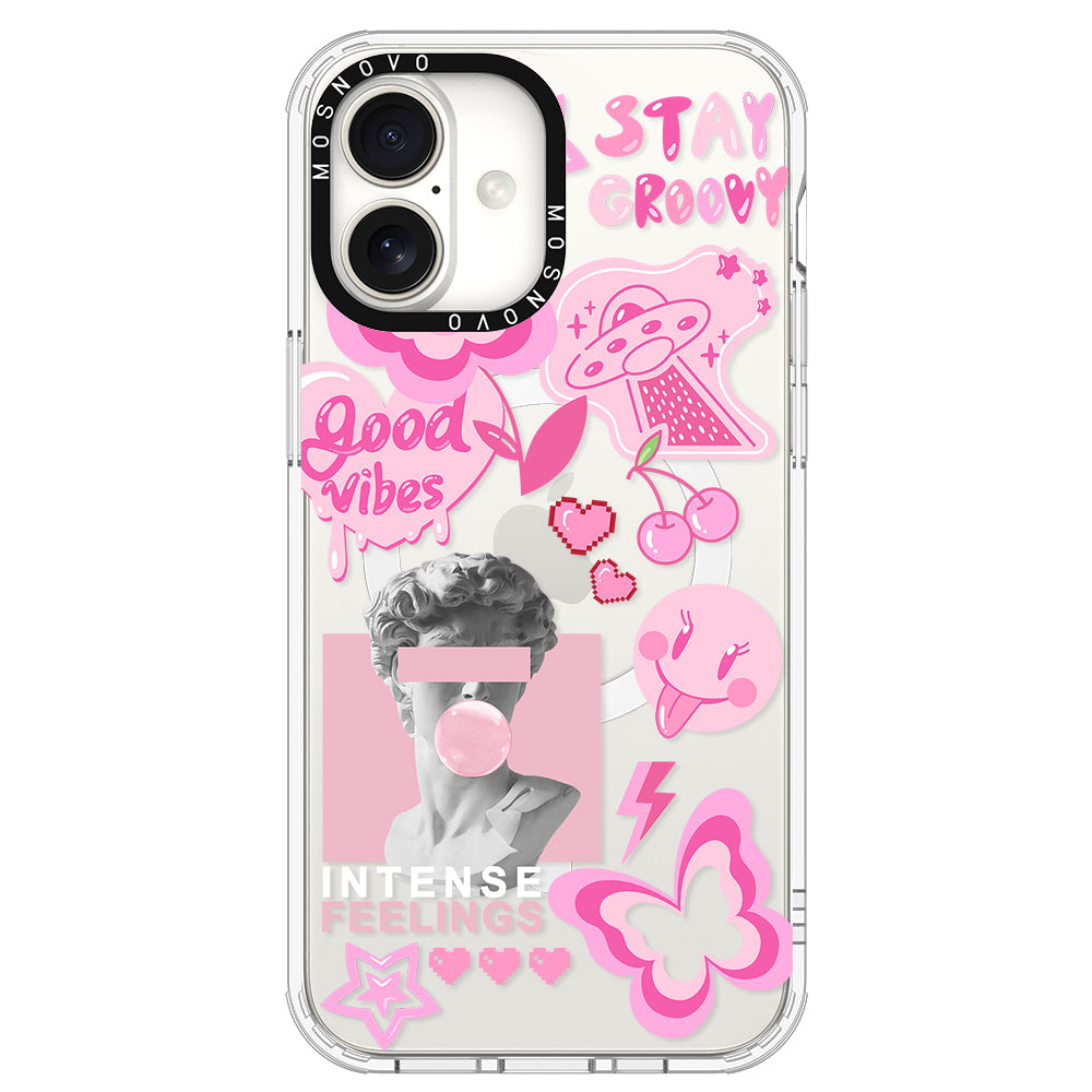 Pink Culture Phone Case - iPhone 16 Plus Case