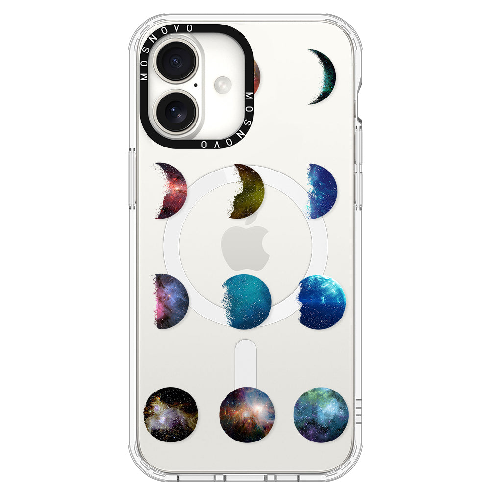 Moon Phase Phone Case - iPhone 16 Plus Case - MOSNOVO