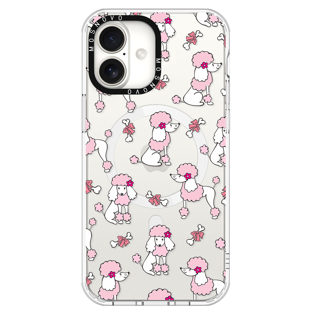 Cute Poodle Phone Case - iPhone 16 Plus Case - MOSNOVO