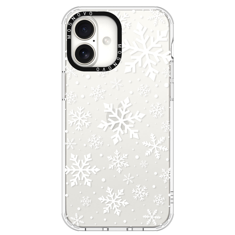 Snowflake Phone Case - iPhone 16 Plus Case - MOSNOVO