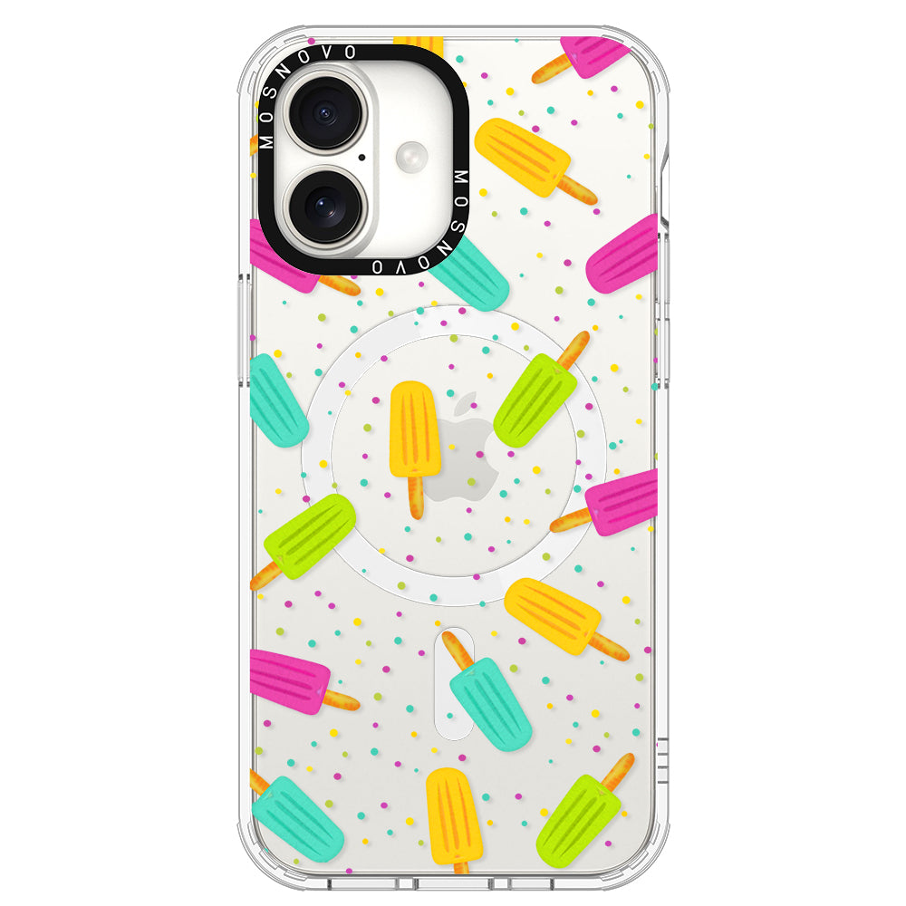 Rainbow Ice Pop Phone Case - iPhone 16 Plus Case - MOSNOVO