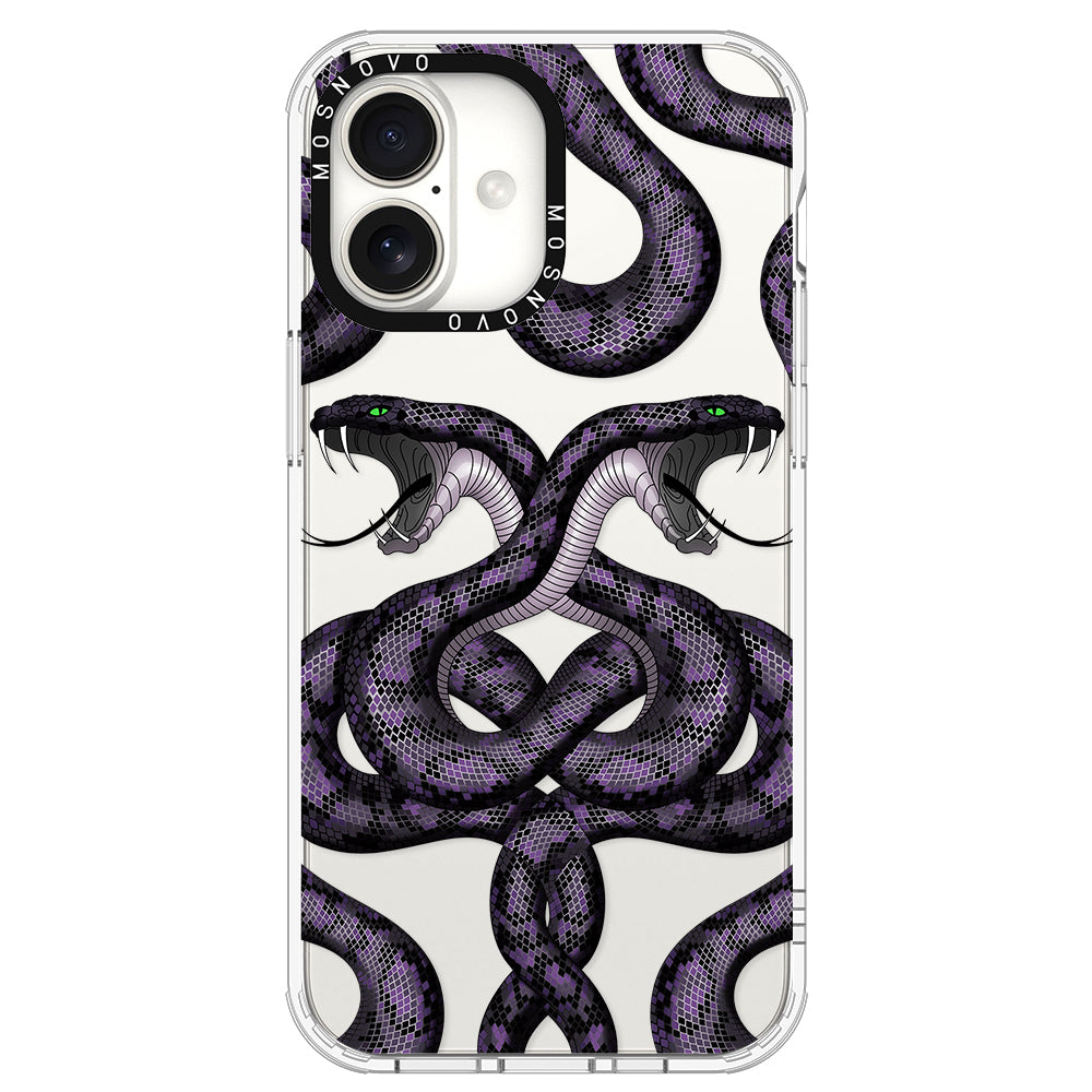 Mystery Snake Phone Case - iPhone 16 Plus Case - MOSNOVO