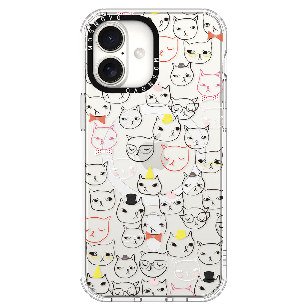 Grumpy Cat Phone Case - iPhone 16 Plus Case - MOSNOVO