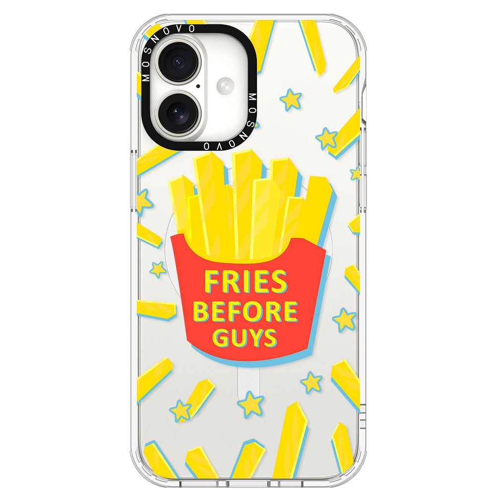 Fries Before Guys Phone Case - iPhone 16 Plus Case - MOSNOVO