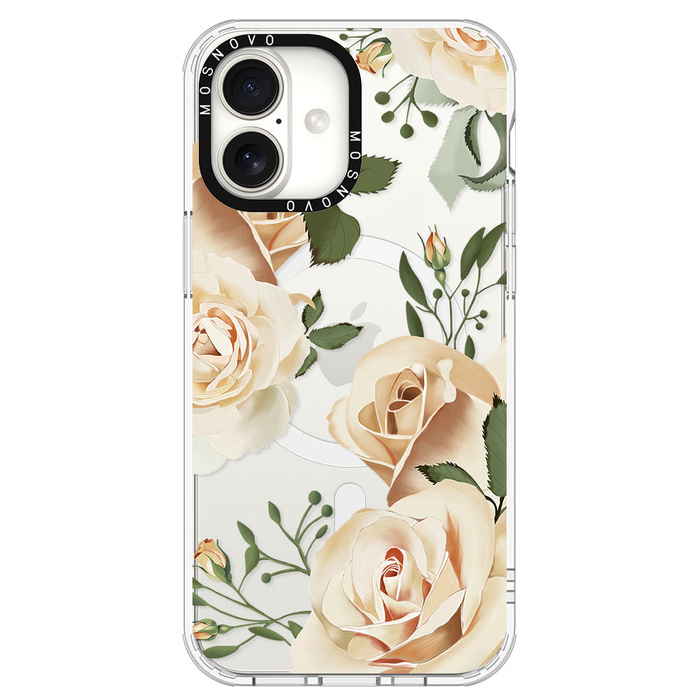 Champagne Roses Phone Case - iPhone 16 Plus Case - MOSNOVO