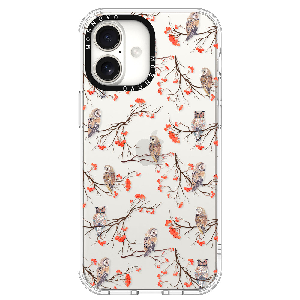 Owl Phone Case - iPhone 16 Plus Case - MOSNOVO