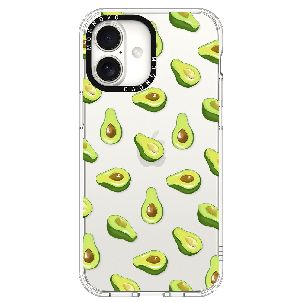 Fleshy Avocado Phone Case - iPhone 16 Plus Case - MOSNOVO