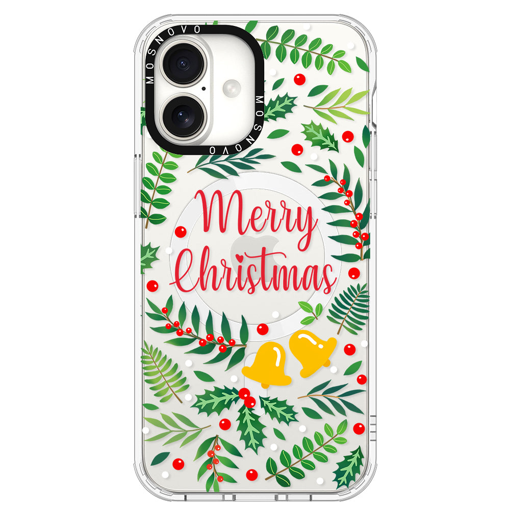 Merry Christmas Phone Case - iPhone 16 Plus Case - MOSNOVO