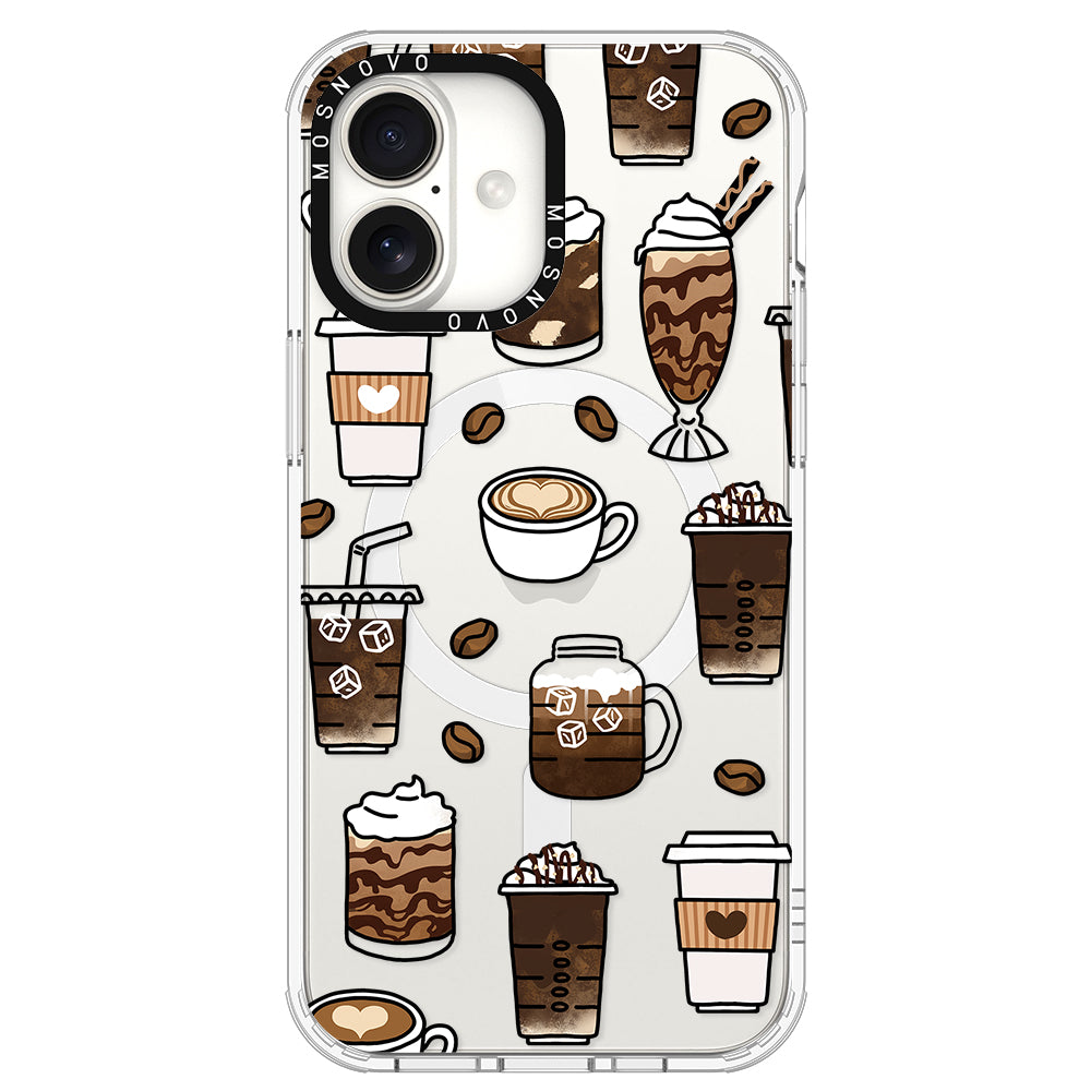 Coffee Phone Case - iPhone 16 Plus Case - MOSNOVO