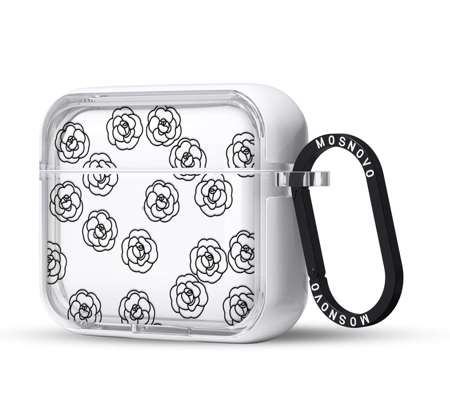 Linear Camelia Flower AirPods 3 Case (3rd Generation)