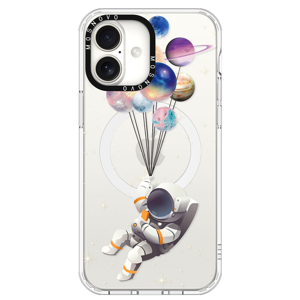 Astronaut Phone Case - iPhone 16 Plus Case - MOSNOVO