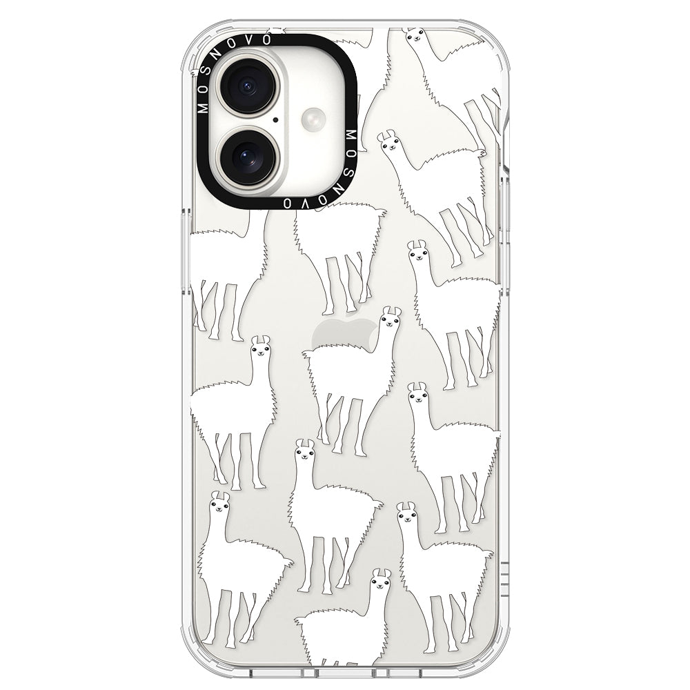 Llama Phone Case - iPhone 16 Plus Case - MOSNOVO