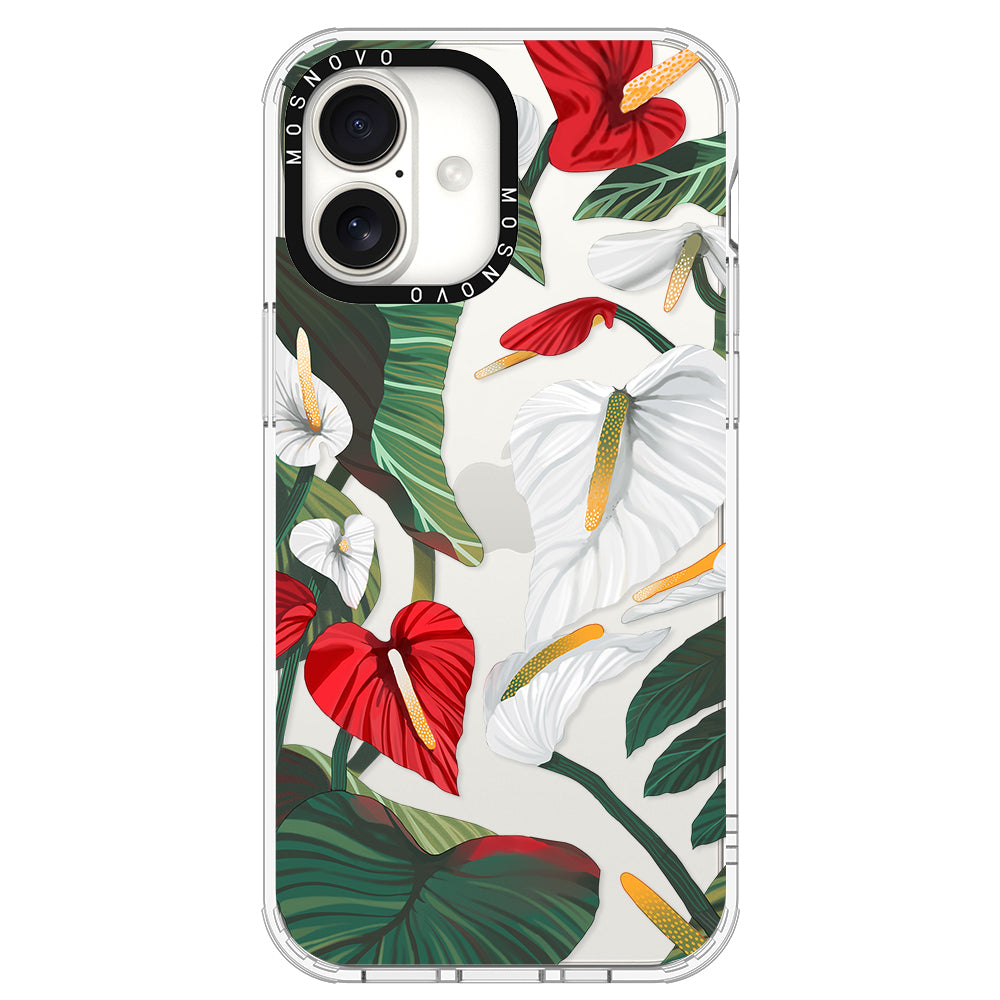 Anthurium Phone Case - iPhone 16 Plus Case - MOSNOVO