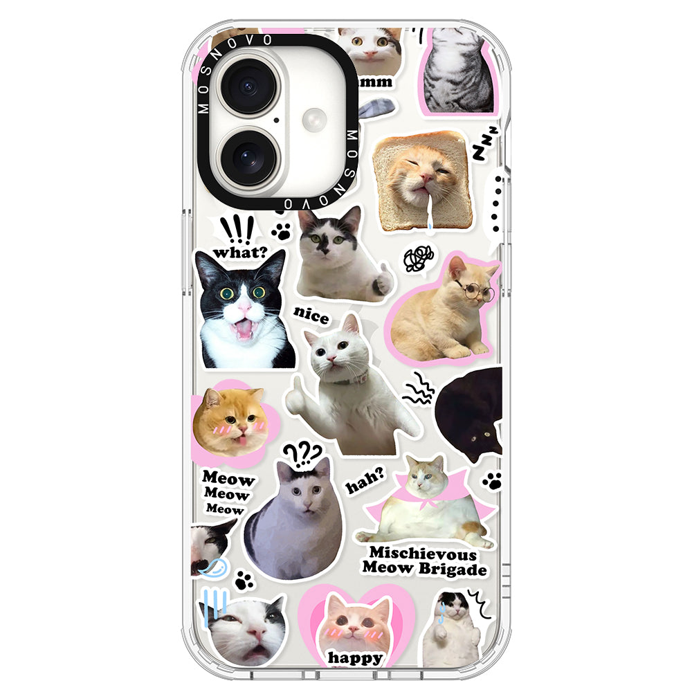 The Cat Brigade Phone Case - iPhone 16 Case