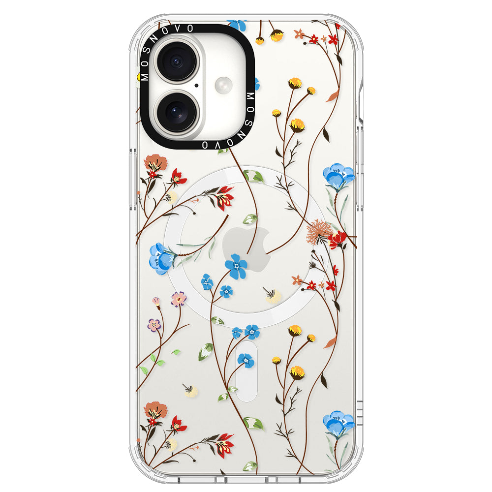 Wildflowers Phone Case - iPhone 16 Plus Case - MOSNOVO