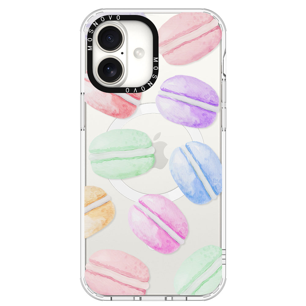 Pastel Macaron Phone Case - iPhone 16 Plus Case - MOSNOVO