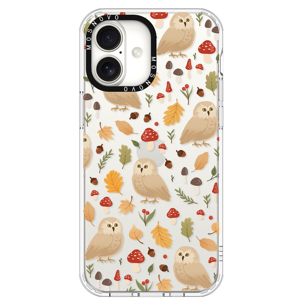 Autumn Owl Phone Case - iPhone 16 Case - MOSNOVO