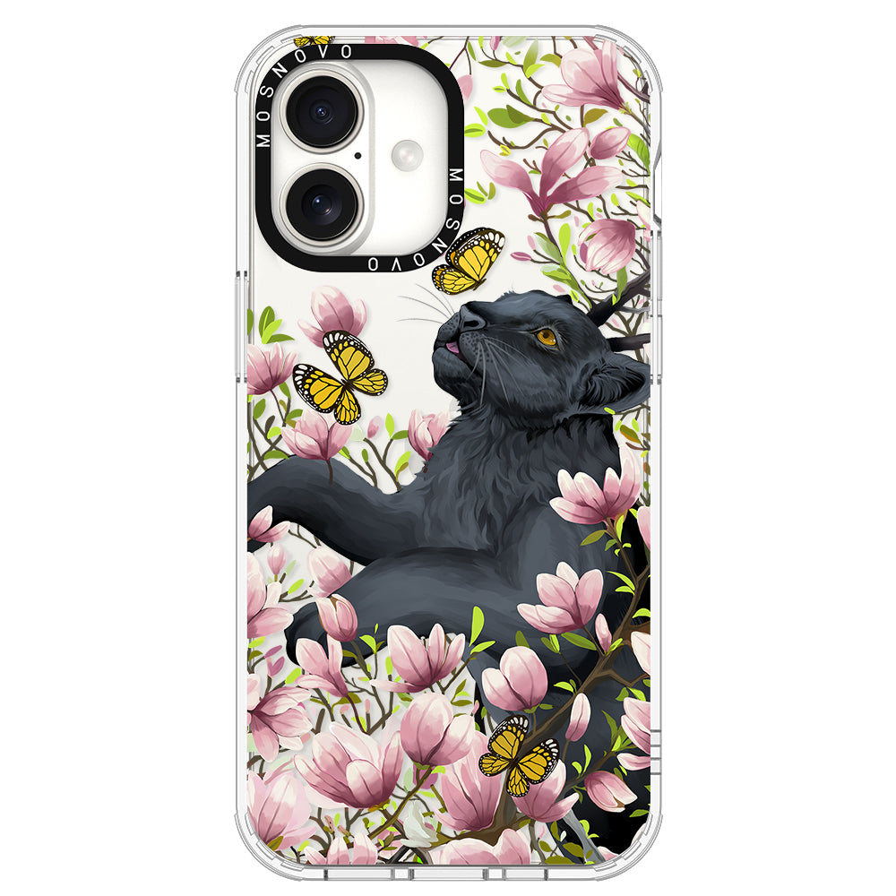 Black Panther Phone Case - iPhone 16 Plus Case - MOSNOVO