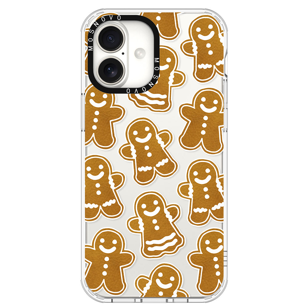 Ginger Breadman Phone Case - iPhone 16 Plus Case - MOSNOVO