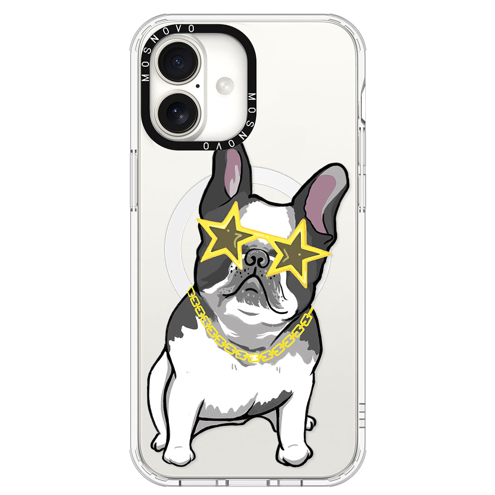 Cool French Bulldog Phone Case - iPhone 16 Plus Case - MOSNOVO