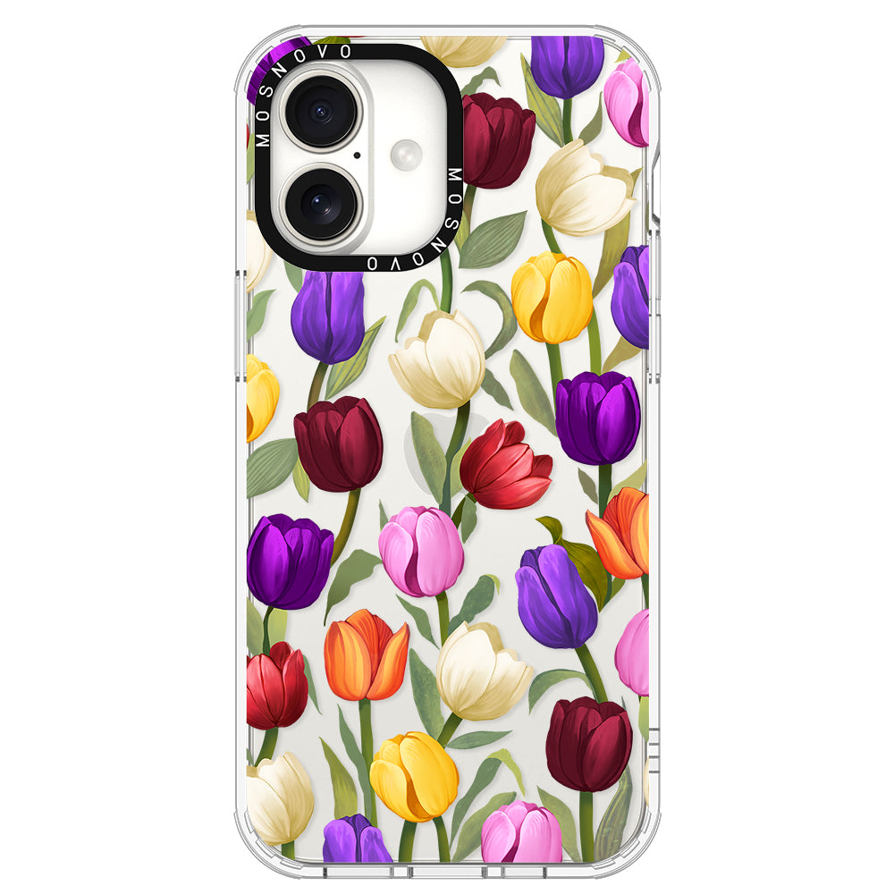 Tulip Phone Case - iPhone 16 Plus Case - MOSNOVO