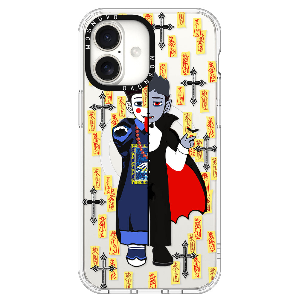 Vampire Vs Jiangshi Phone Case - iPhone 16 Plus Case - MOSNOVO