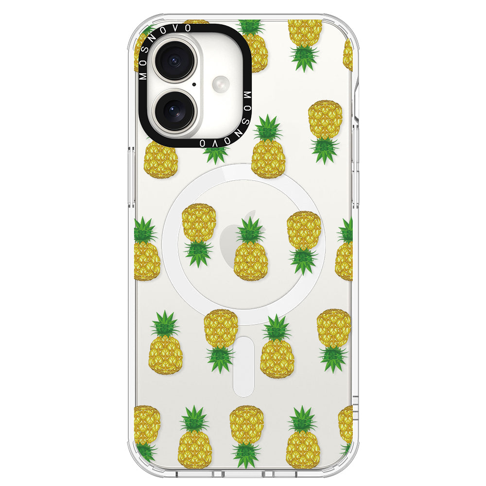 Cute Pineapples Phone Case - iPhone 16 Plus Case - MOSNOVO