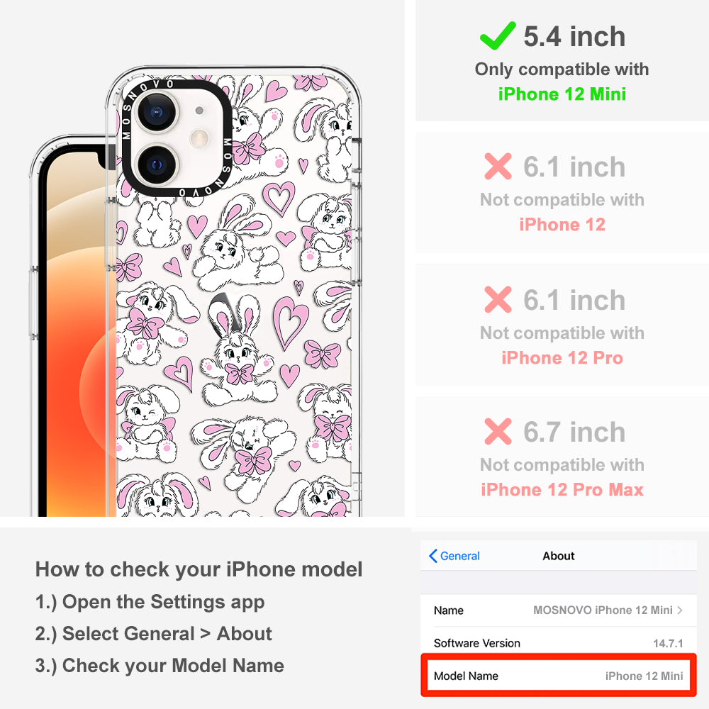 Bunnies Phone Case - iPhone 12 Mini Case