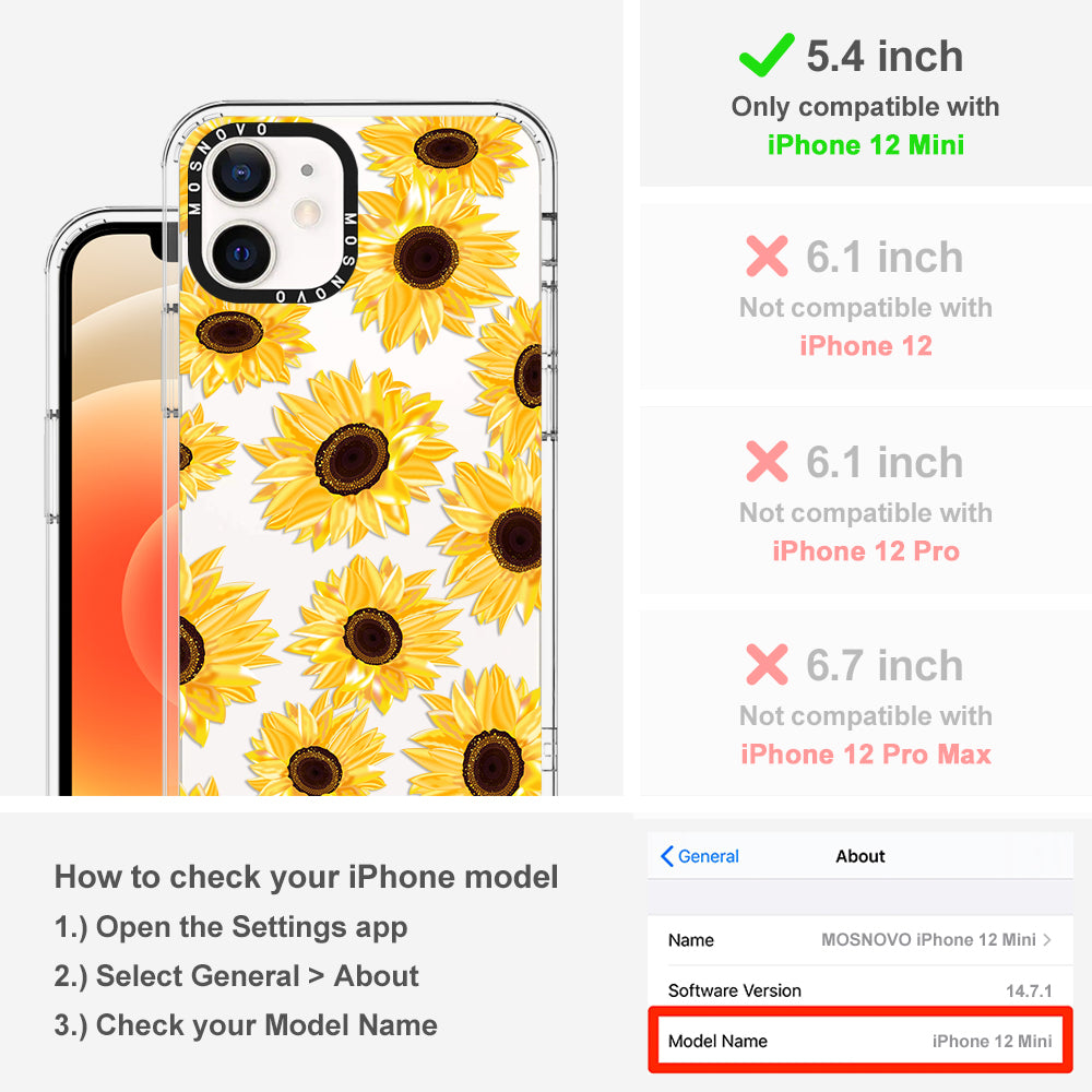 Sunflowers Phone Case - iPhone 12 Mini Case