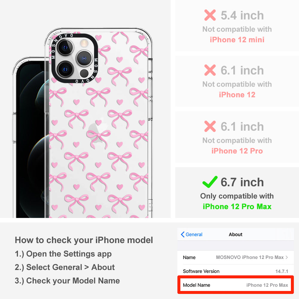 Bowtiful Love Phone Case - iPhone 12 Pro Max Case