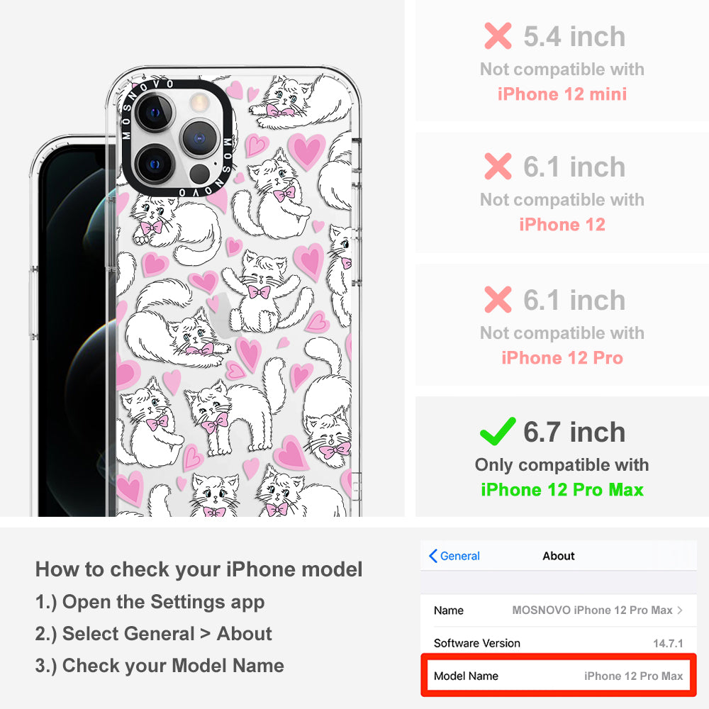 Kitties Phone Case - iPhone 12 Pro Max Case