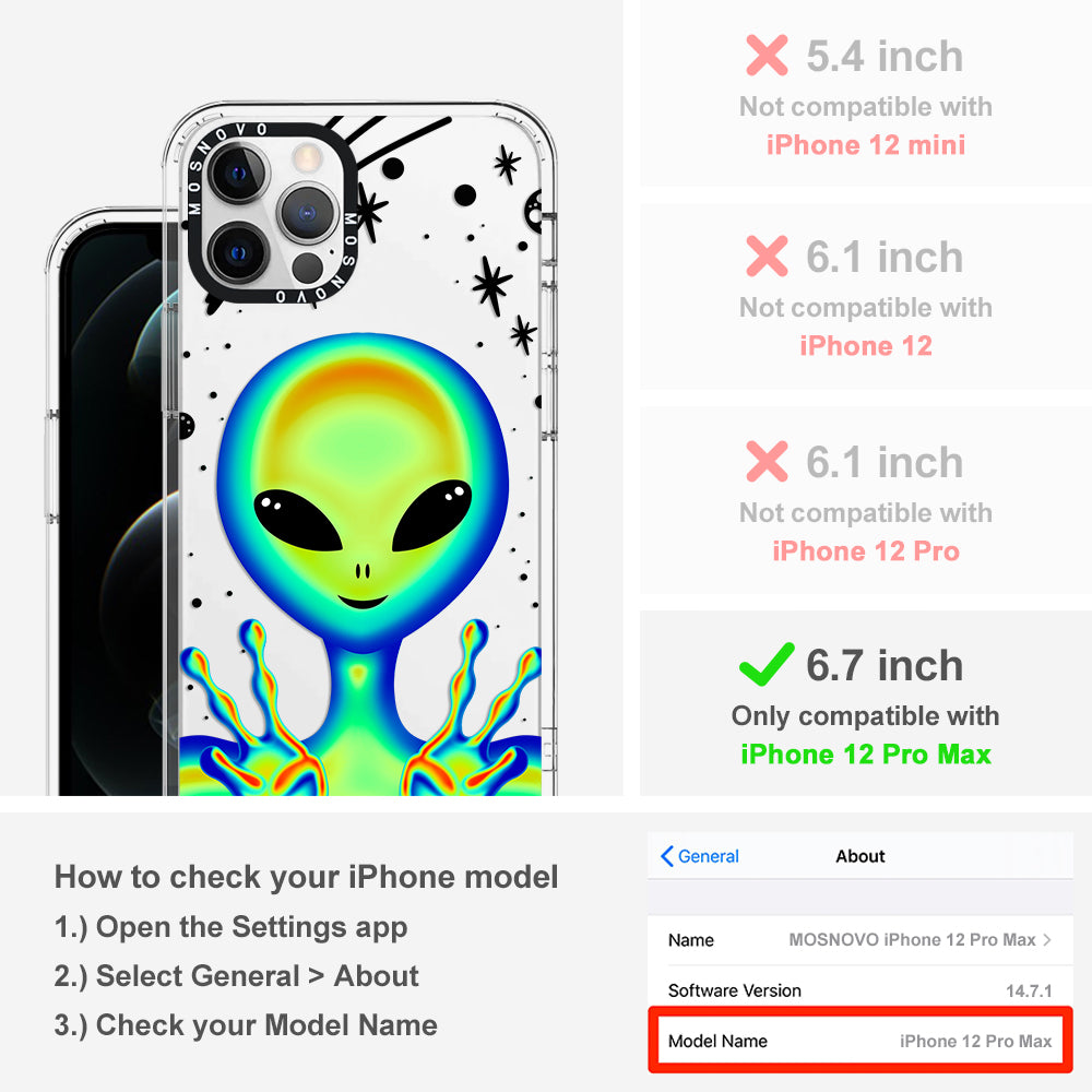 Alien Piece Phone Case - iPhone 12 Pro Max Case