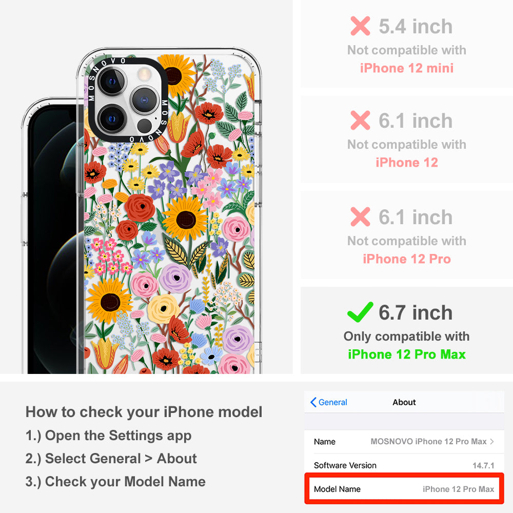 Blossom & Bloom Phone Case - iPhone 12 Pro Max Case