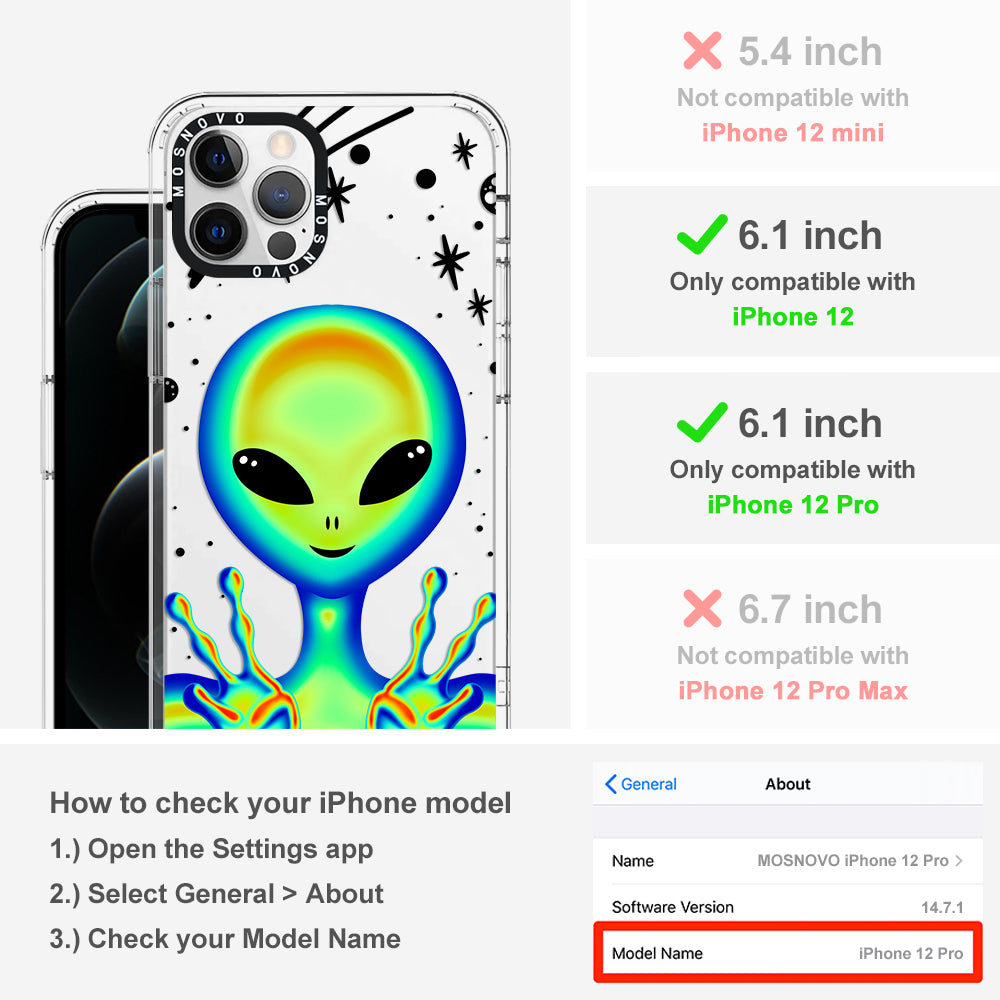 Alien Piece Phone Case - iPhone 12 Pro Case