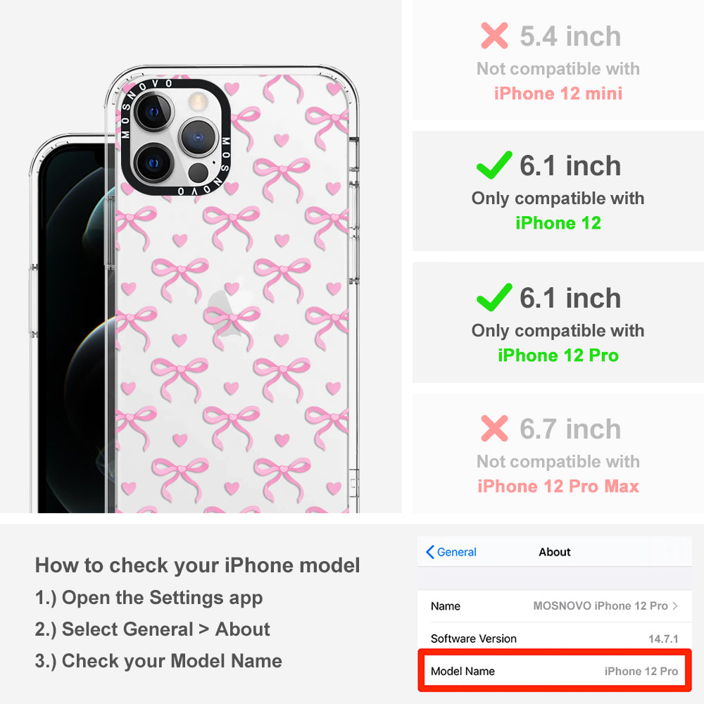 Bowtiful Love Phone Case - iPhone 12 Pro Case