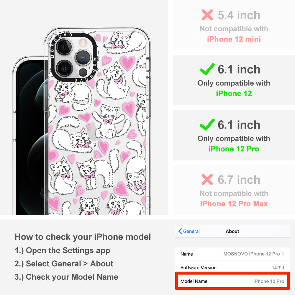 Kitties Phone Case - iPhone 12 Pro Case