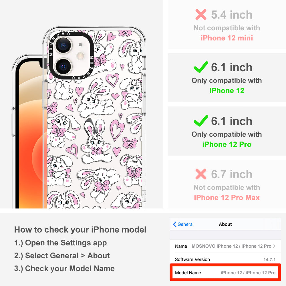 Bunnies Phone Case - iPhone 12 Case