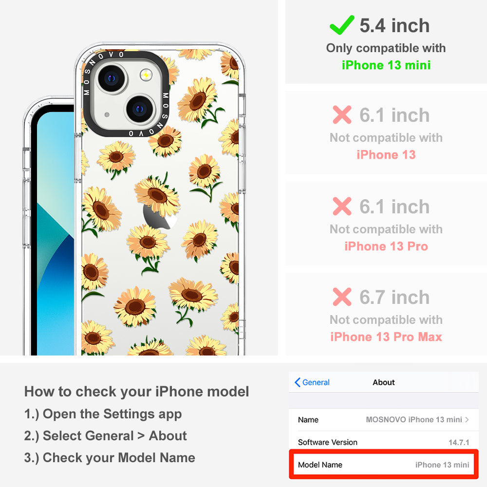 Sunflowers Phone Case - iPhone 13 Mini Case
