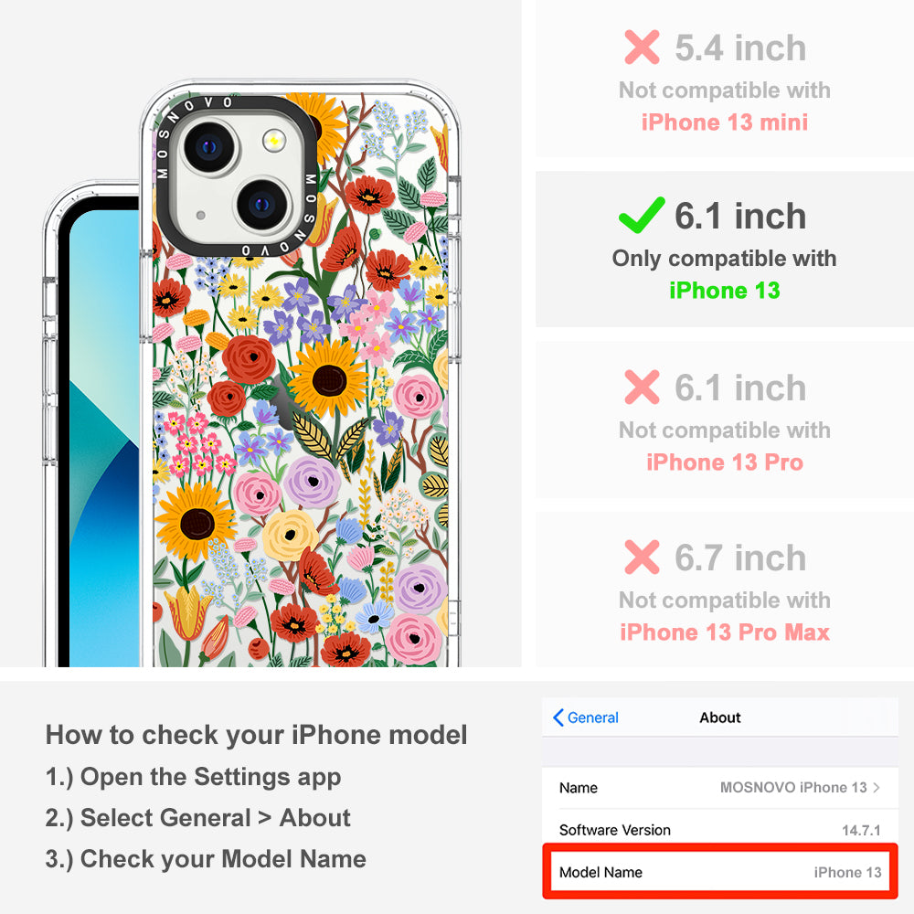 Blossom & Bloom Phone Case - iPhone 13 Case