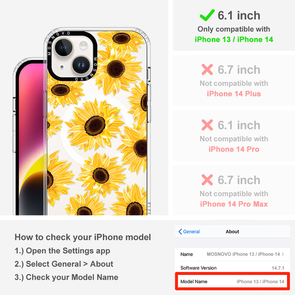Sunflowers Phone Case - iPhone 14 Case
