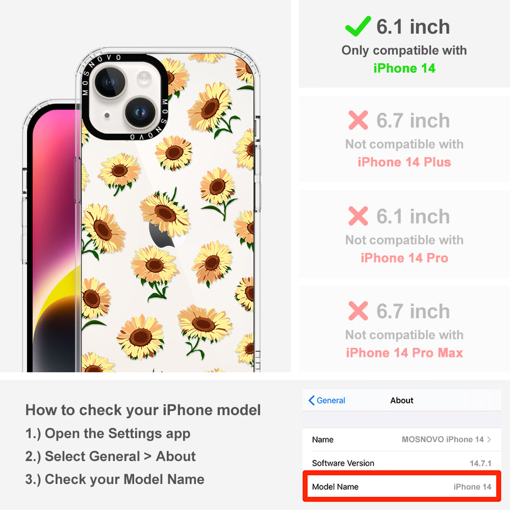 Sunflowers Phone Case - iPhone 14 Case