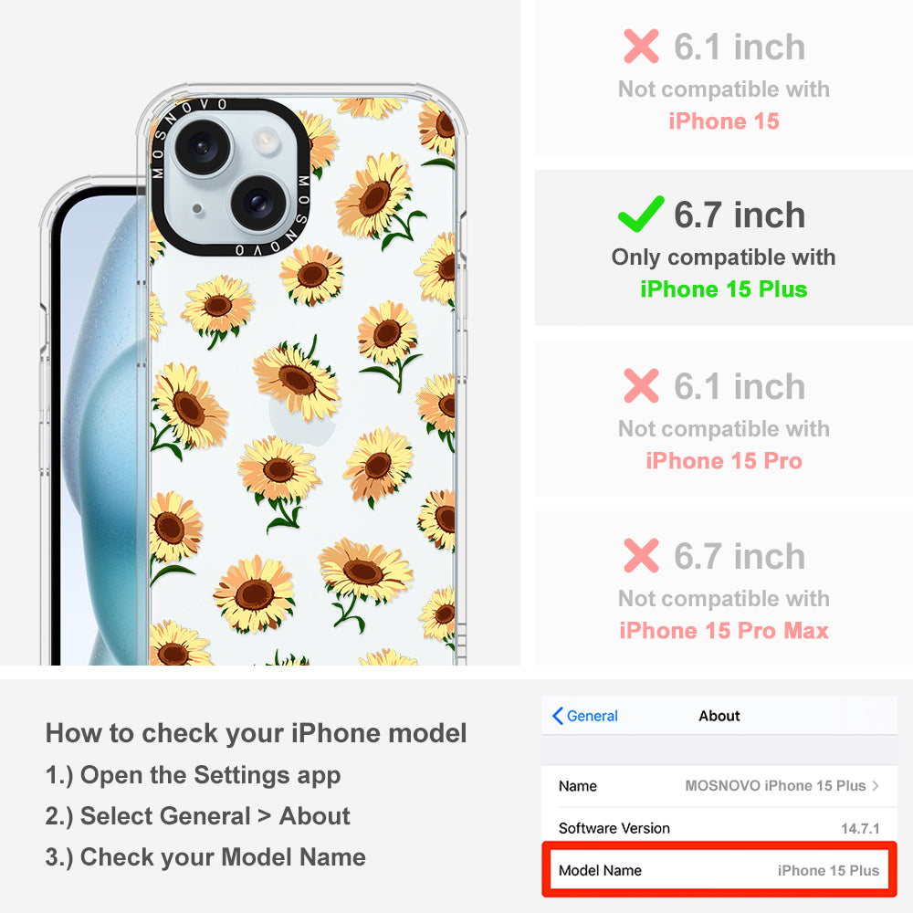 Sunflowers Phone Case - iPhone 15 Plus Case