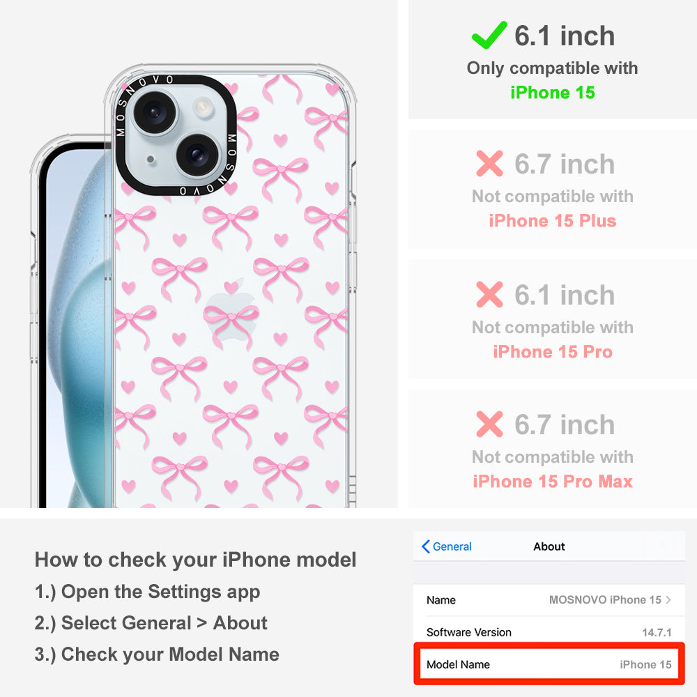 Bowtiful Love Phone Case - iPhone 15 Case