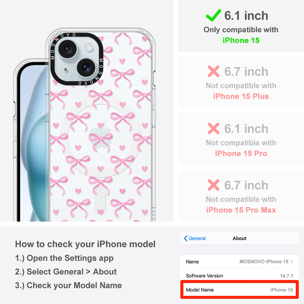 Bowtiful Love Phone Case - iPhone 15 Case