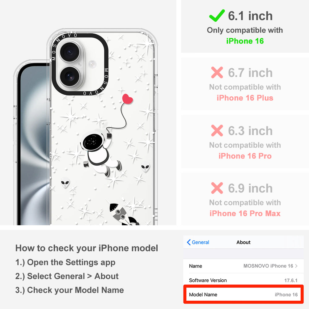 Outer Space Phone Case - iPhone 16 Case - MOSNOVO