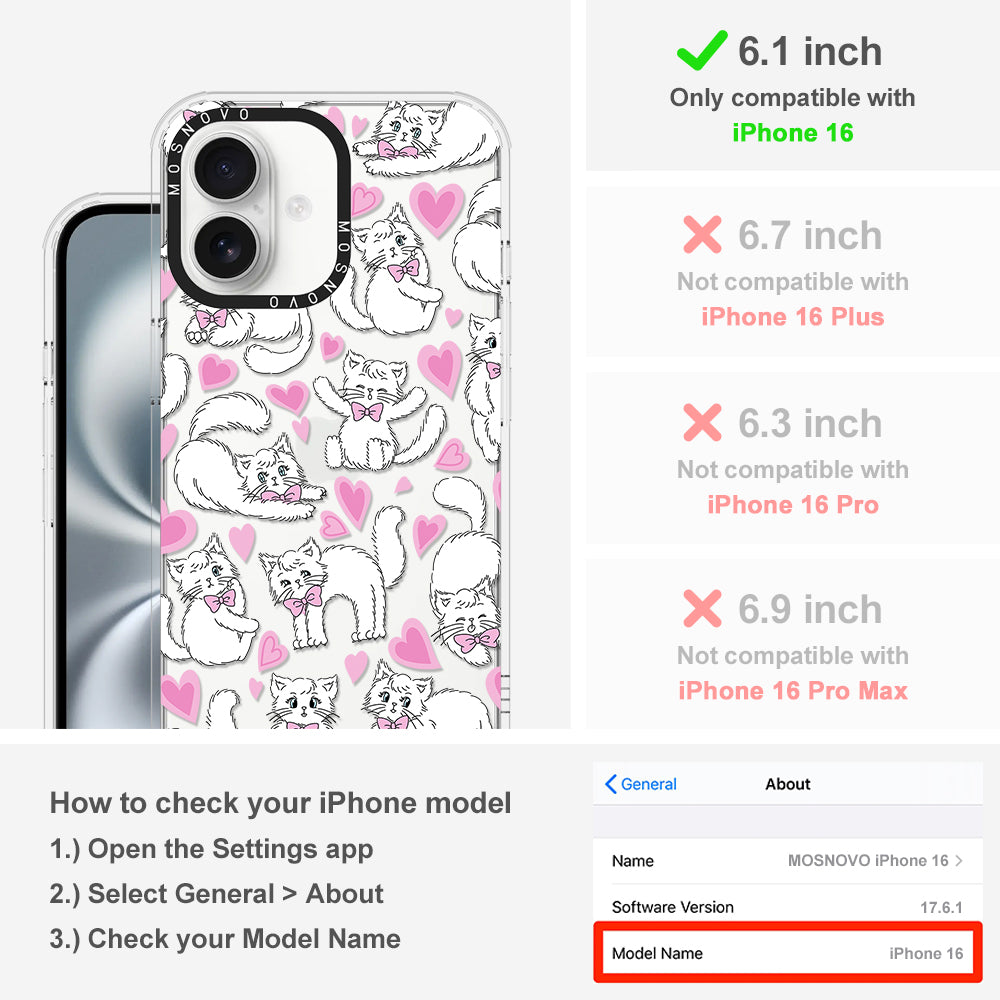 Kitties Phone Case - iPhone 16 Case