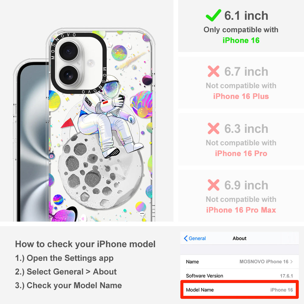 Astronaut 2020 Phone Case - iPhone 16 Case - MOSNOVO